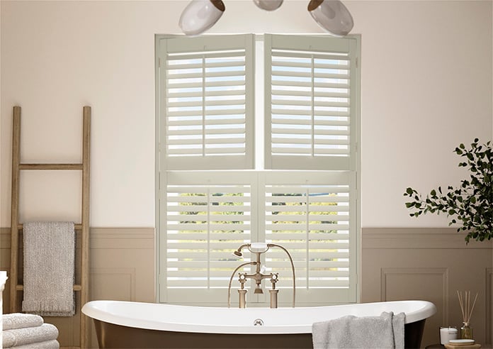 Bromley, Caramel Clay - Tier on Tier Twist&Fit Plantation Shutter - Image 3
